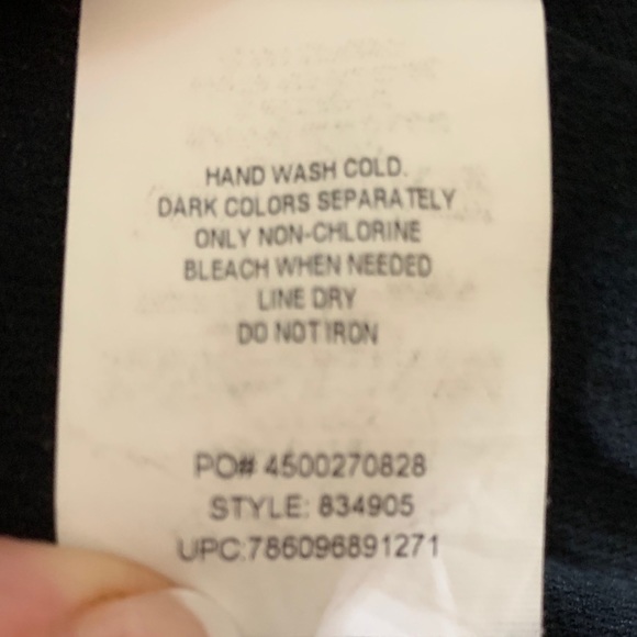 Speedo Zip Front Cropped Swim Top Sz M - Picture 8 of 8